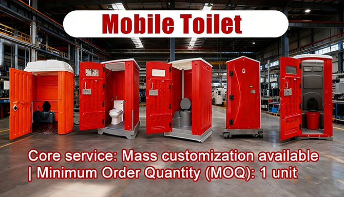 portable toilets